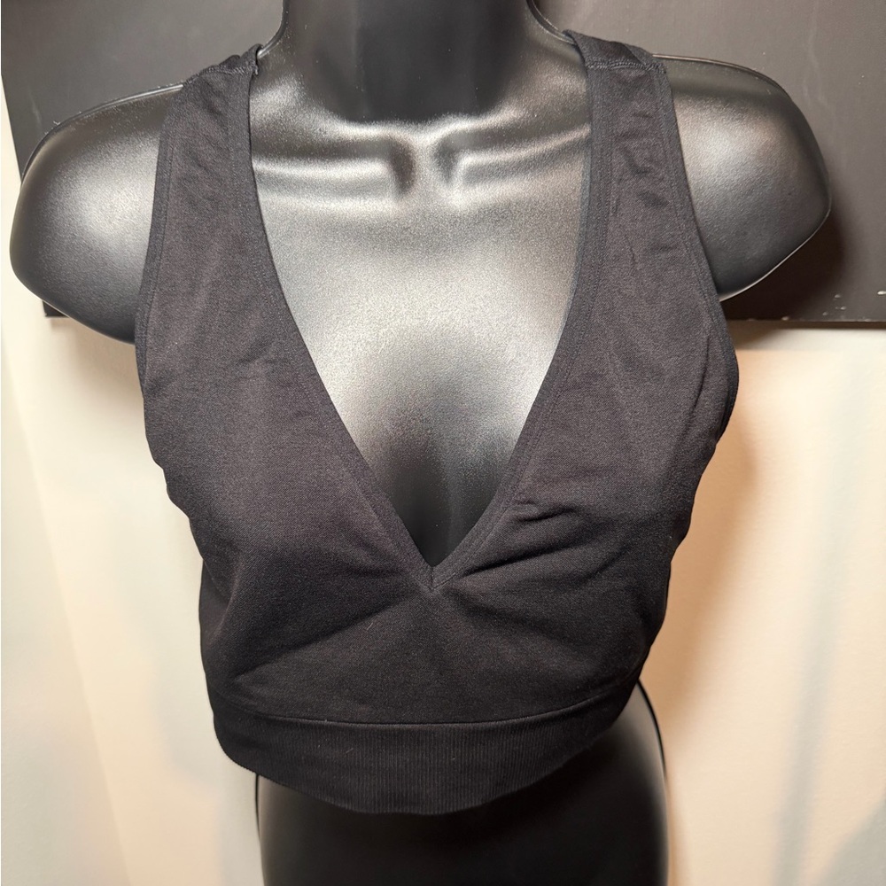 Victorias Secret Pink Black Women's Sports Bra - Picture 6 of 9